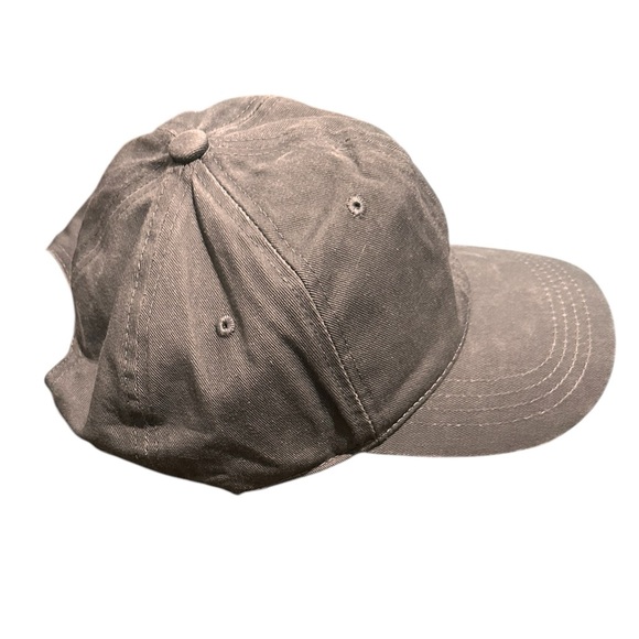 Cupcakes and Cashmere Women's Gray Cotton Baseball Cap, OS - Picture 3 of 5